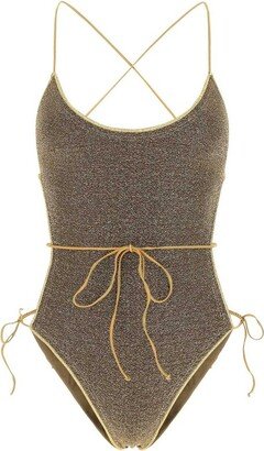 Glittered One-Piece Swimsuit