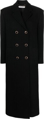 Double-Breasted Long Coat-AG