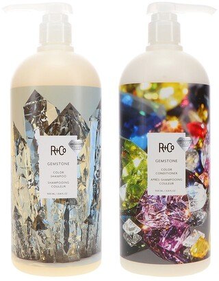 Gemstone Color Shampoo 33.8Oz & Gemstone Color Conditioner 33.8Oz Combo Pack-AA