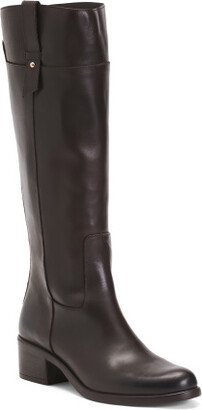 TJMAXX Leather High Shaft Boots For Women-AC