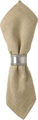 Park Designs Pewter Beaded Napkin Ring - set of 4