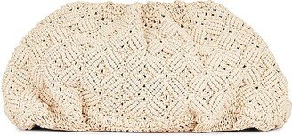 Aleza Macrame Clutch