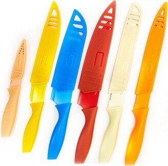 12Pc Multicolor knife Set