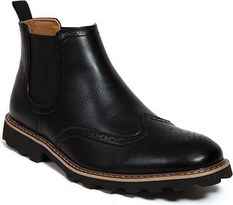 Men's Brayden Dress Comfort Chelsea Boot - Black - 12 Medium