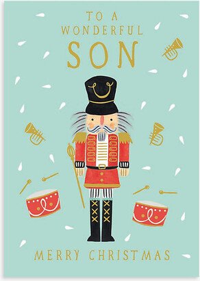 Selfridges Edit Nutcracker Paper Christmas Card 17cm x 12cm