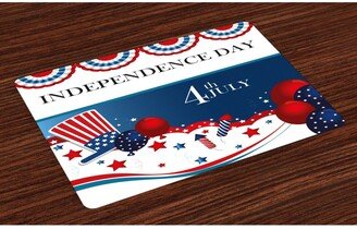 4th of July Place Mats, Set of 4