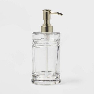 Glass Soap Pump Clear