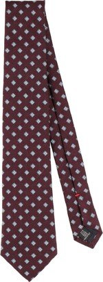 FIORIO Ties & Bow Ties Burgundy-AH