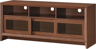 Modern TV Stand for TVs up to 60 with Storage Brown