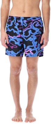 All-Over Printed Swim Shorts