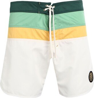 JONSEN ISLAND Boardshort Jon 1 Stripe Beach Shorts And Pants Green