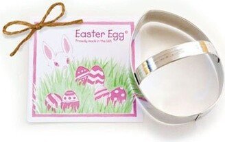 Fast Shipping Easter Egg 4 Cutter, Cookie Fondant Cutter