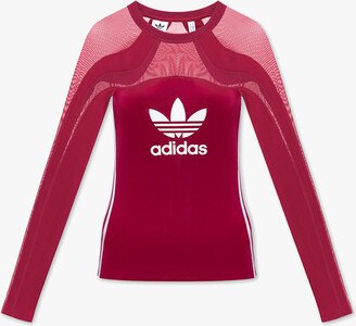 Top With Logo - Burgundy