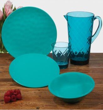 Teal Melamine Dinnerware