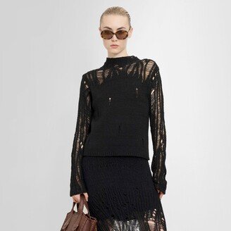 Woman Black Knitwear