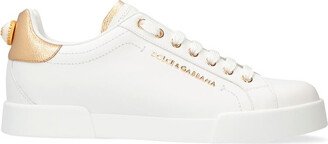 Portofino Leather Low-Top Sneakers