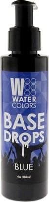 Watercolors Base Drops - Blue by for Unisex - 4 oz Drops