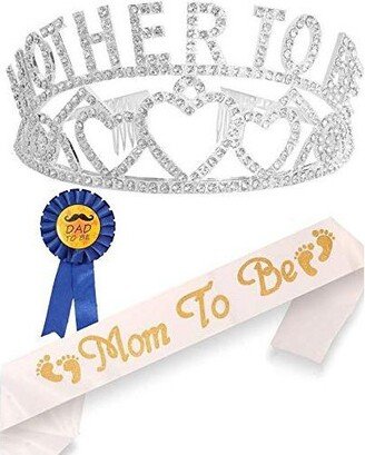 MEANT2TOBE Baby Shower Girl Sash & Tiara for Women