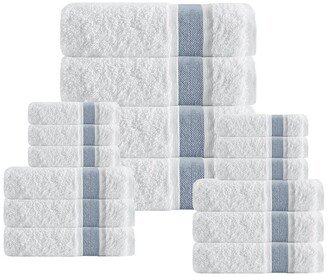 Unique Turkish Cotton 16-Piece Towel Set