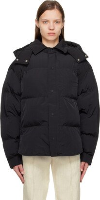 Black Le Papier 'La Doudoune Chemise' Puffer Jacket