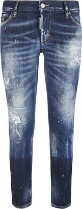 Distressed Detail Jeans-AC