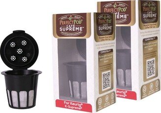 Café Supreme 5 Stream Reusable Single-Serve Coffee Filter Cup - 2pk