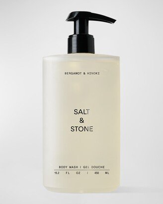 Salt & Stone Bergamot and Hinoki Body Wash, 15.2 oz.