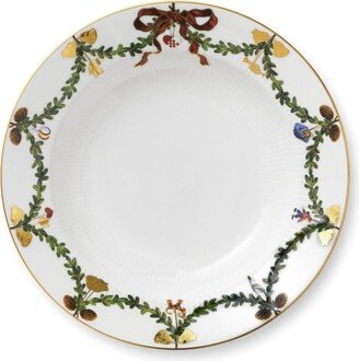 Star Fluted Christmas Rim Soup Bowl, 9.5 L