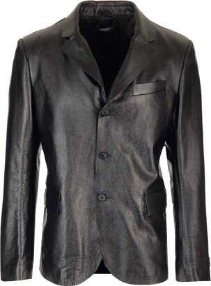 Black Leather Jacket-AA