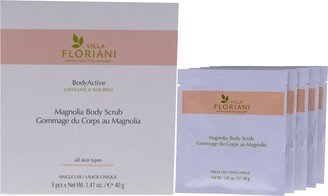 Villa Floriani BodyActive Body Scrub - Magnolia For Women 5 x 1.41 oz Scrub