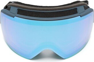 M5 mirrored ski goggles set