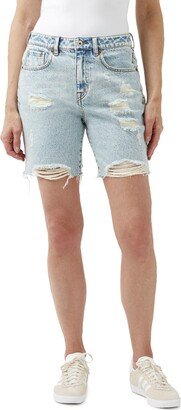 Women's Maggie Mom Denim Shorts