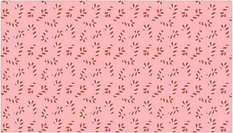 Lathe & Quill Candy Canes Pink - Tablecloth
