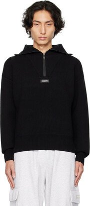 Black Boxy Sweater