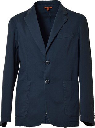 Single-Breasted Tailored Blazer-BR