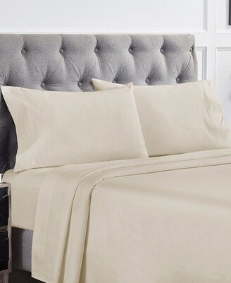 Luxury 1000 Thread Count Bed Sheets Set - 100% Cotton Sateen - Soft, Thick & Deep Pocket - King