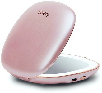 Mila Rechargeable LED Compact Mirror (Pink)