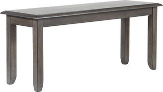 Shades of Gray Dining Bench