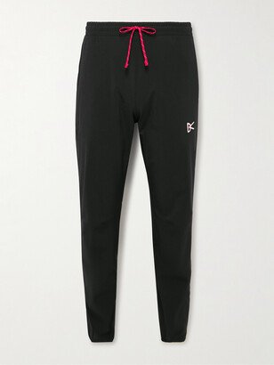 Zanzie Slim-Fit Tapered Logo-Print Stretch-Shell Track Pants