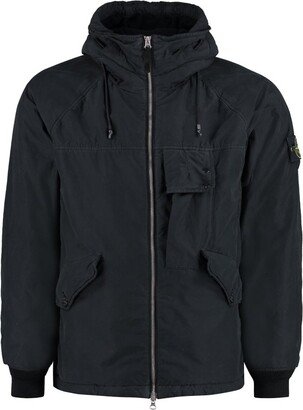 Utility Zipped Bomber Jacket