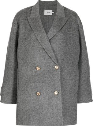 b+ab Oversized Double-Breasted Wool Coat