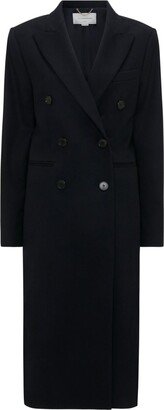 Double-Breasted Wool Coat-AB