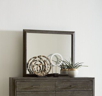 Modus Furniture International Hadley Mirror in Onyx - Brown