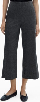 Women's Knitted Culotte Trousers