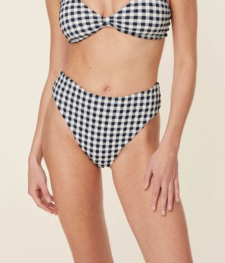 Andie The 90s - High Waisted - Bottom - Gingham - Twilight