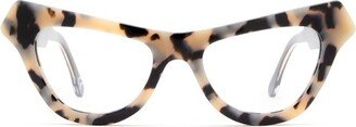 Cat-Eye Frame Glasses-BA