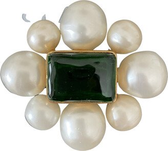 Gripoix pearl pin & brooche