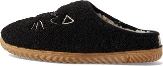 Meowzzer Cat Slipper Black Men's 8