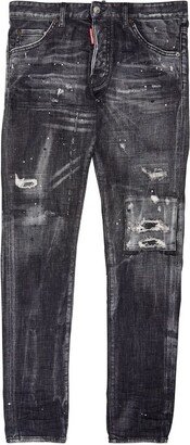 Distressed Cool Guy Slim Jeans-AA