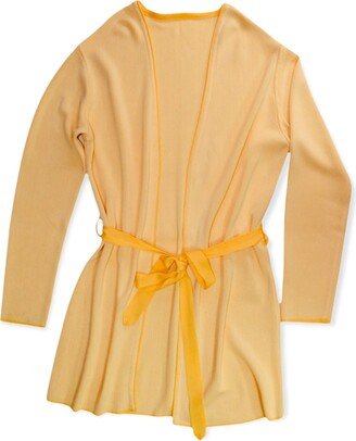 Maria Aristidou Play Knit Kaftan Robe - Yellow